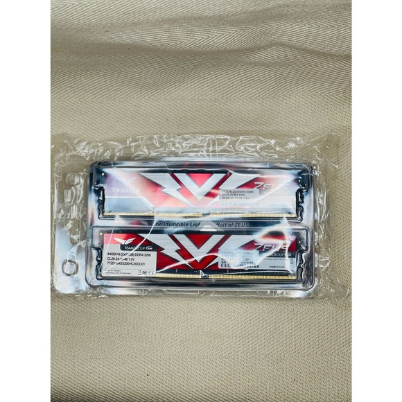 TEAMGROUP T-Force Zeus DDR4 64GB Kit (2 x 32GB) 3200MHz (PC4 25600) - Picture 4 of 4